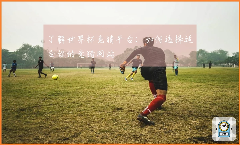 了解世界杯竞猜平台：如何选择适合你的竞猜网站